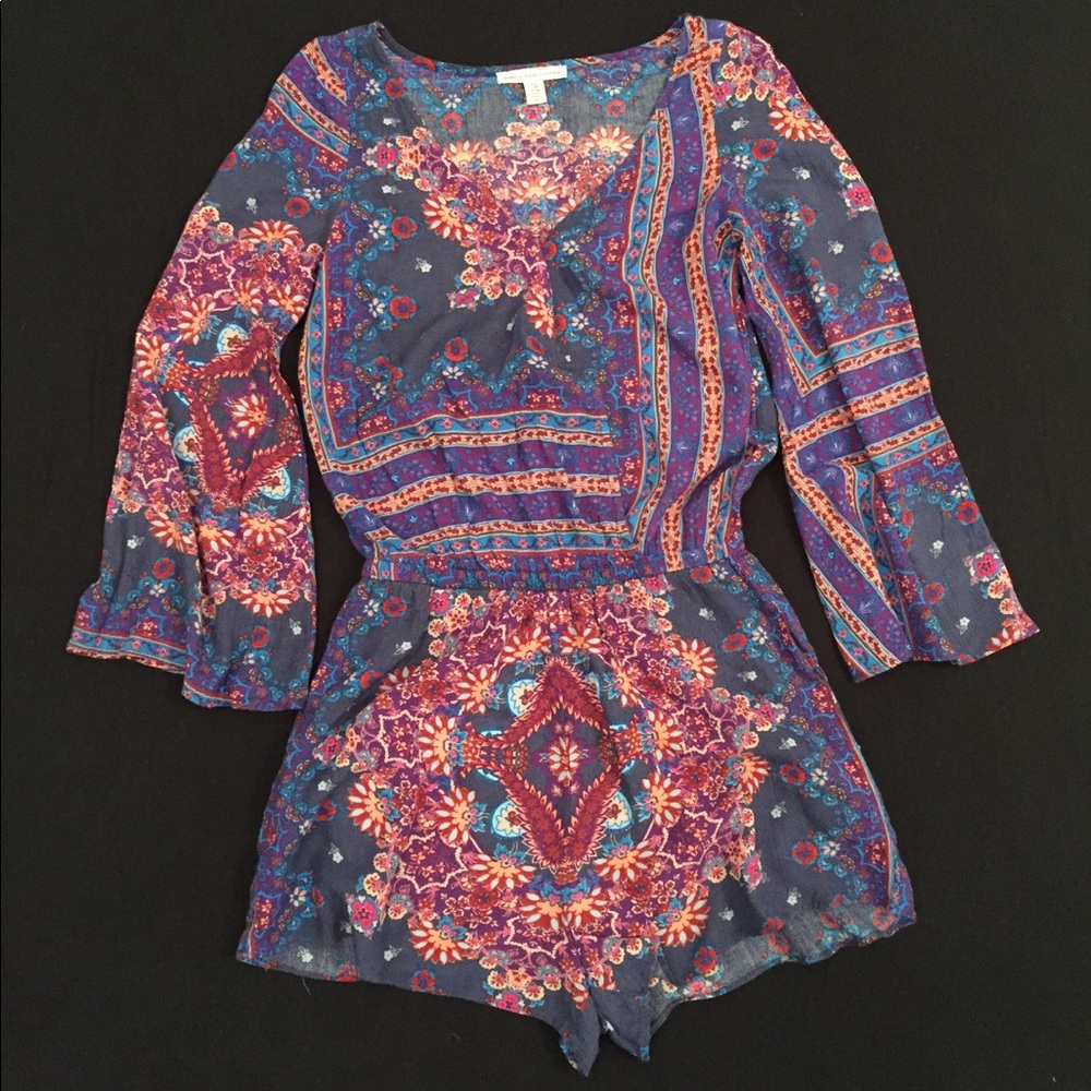 American Eagle crossover romper